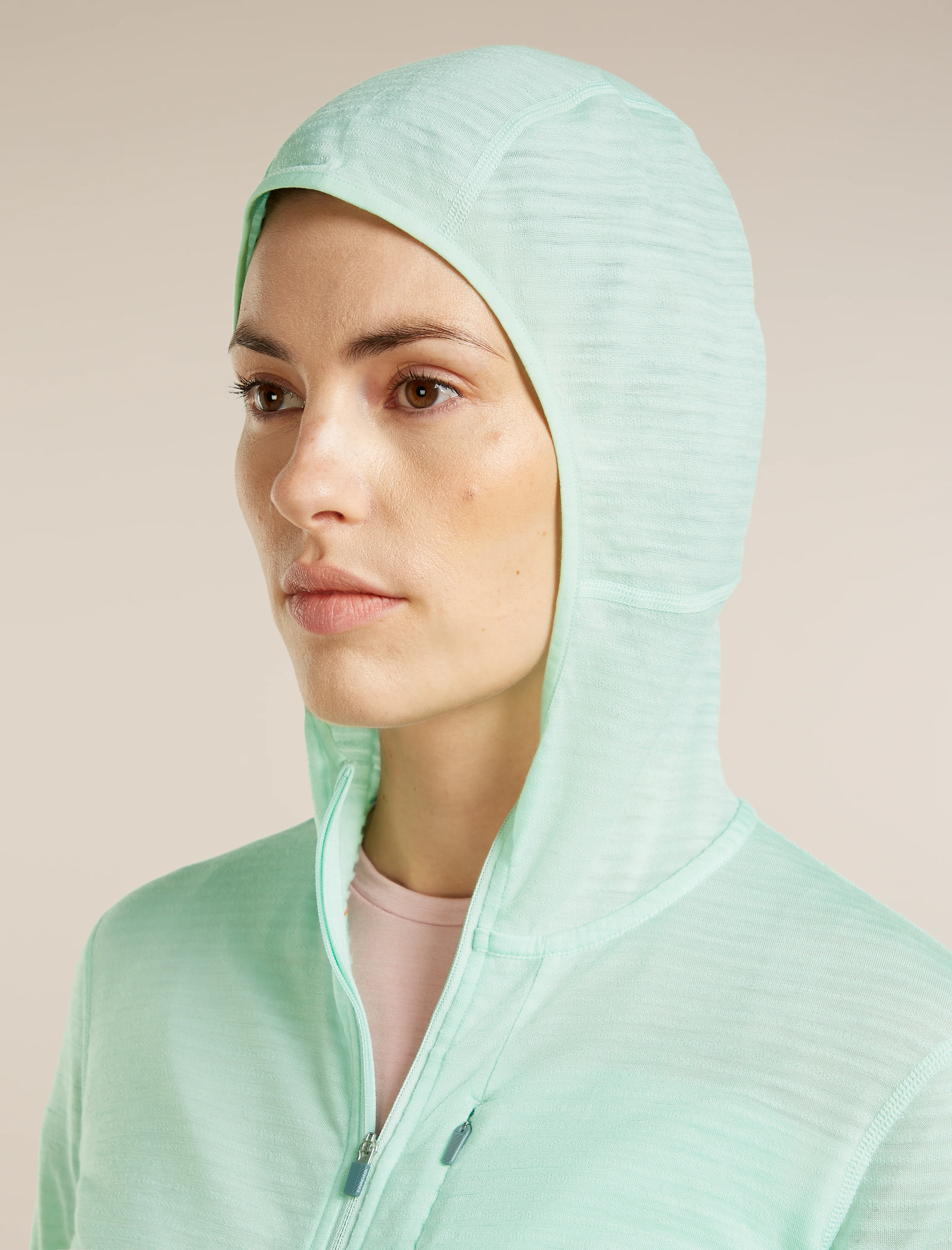 Women's Merino Blend 200 RealFleece™ Descender Long Sleeve Zip Hoodie - Image 9