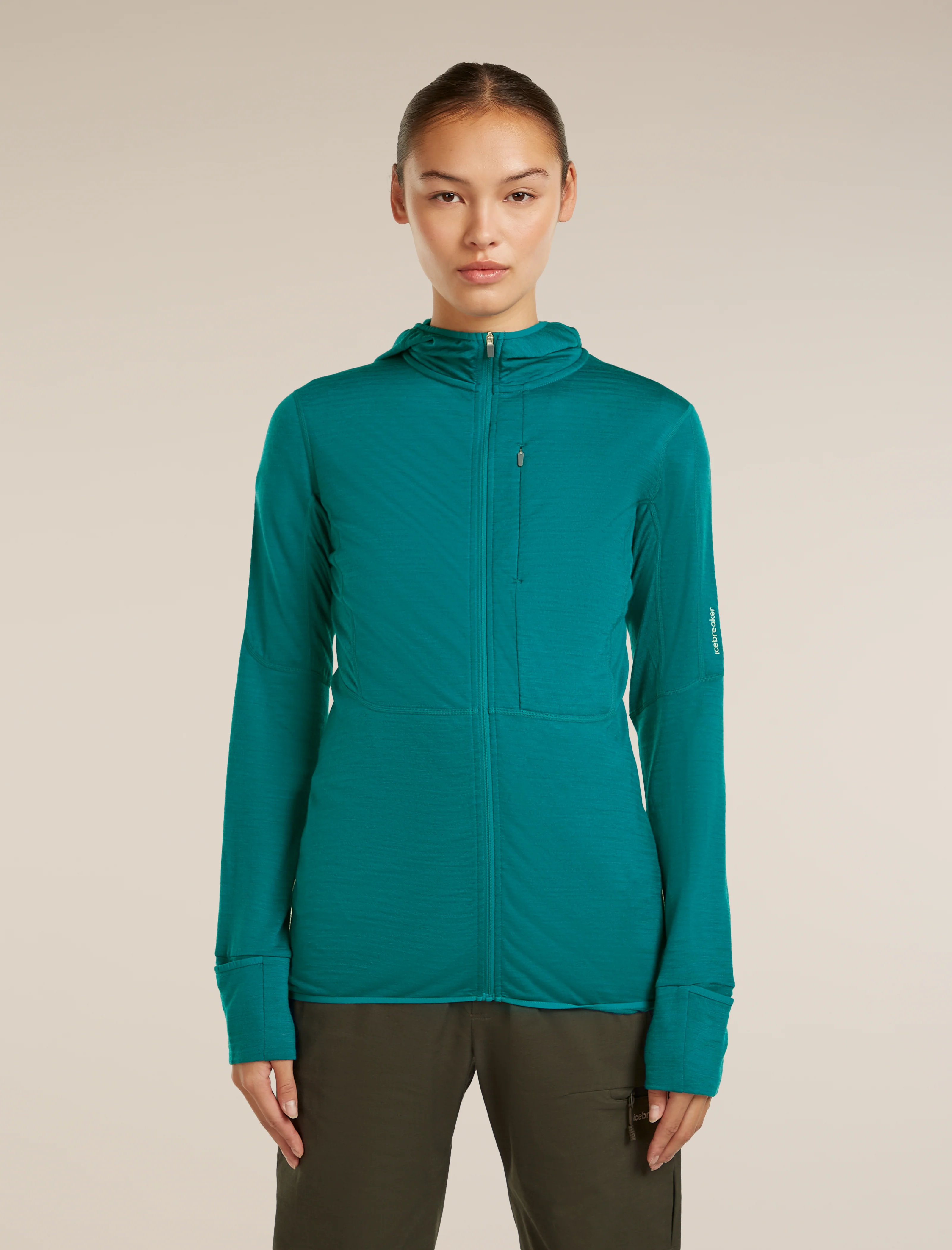 Women's Merino Blend 200 RealFleece™ Descender Long Sleeve Zip Hoodie