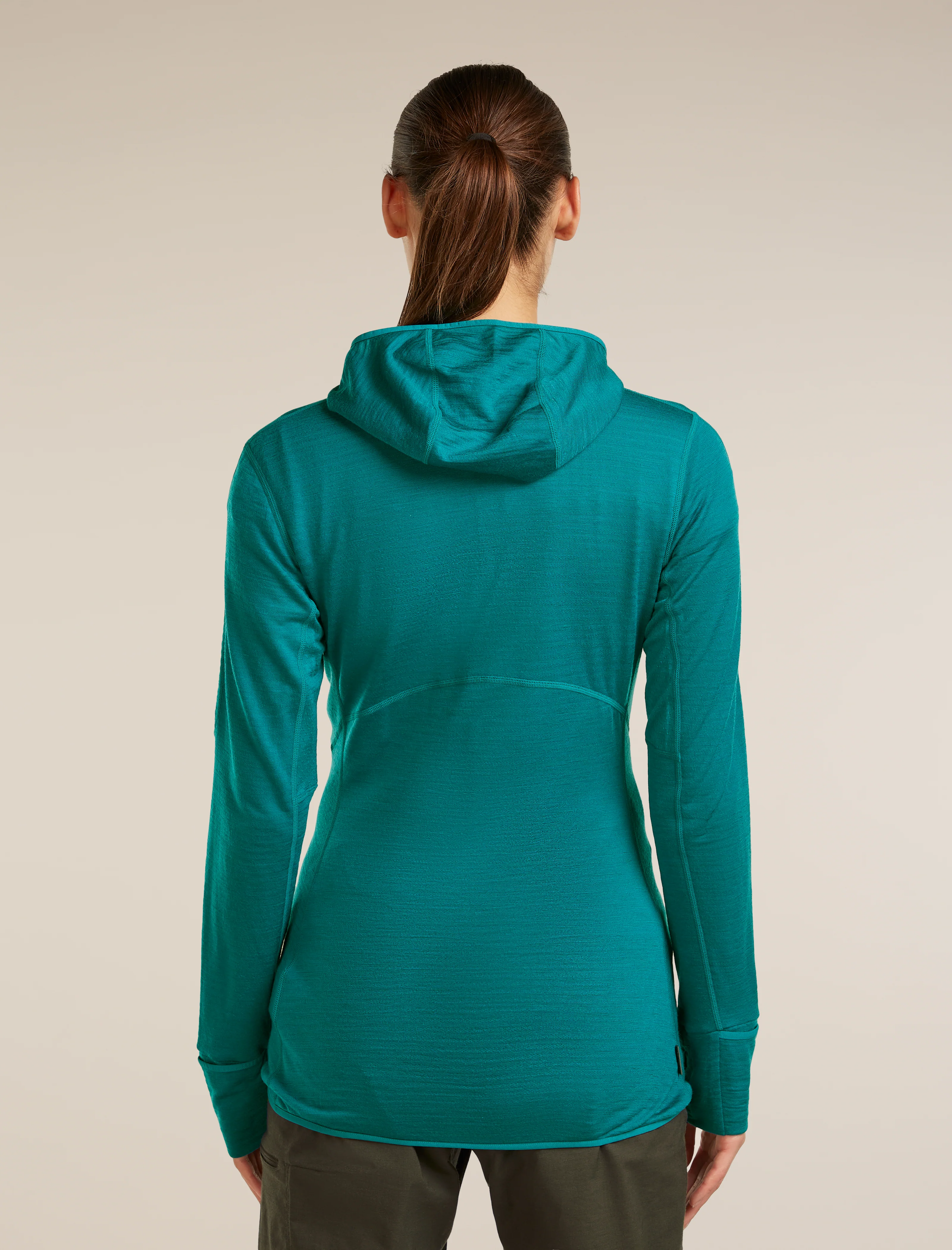 Women's Merino Blend 200 RealFleece™ Descender Long Sleeve Zip Hoodie - Image 2