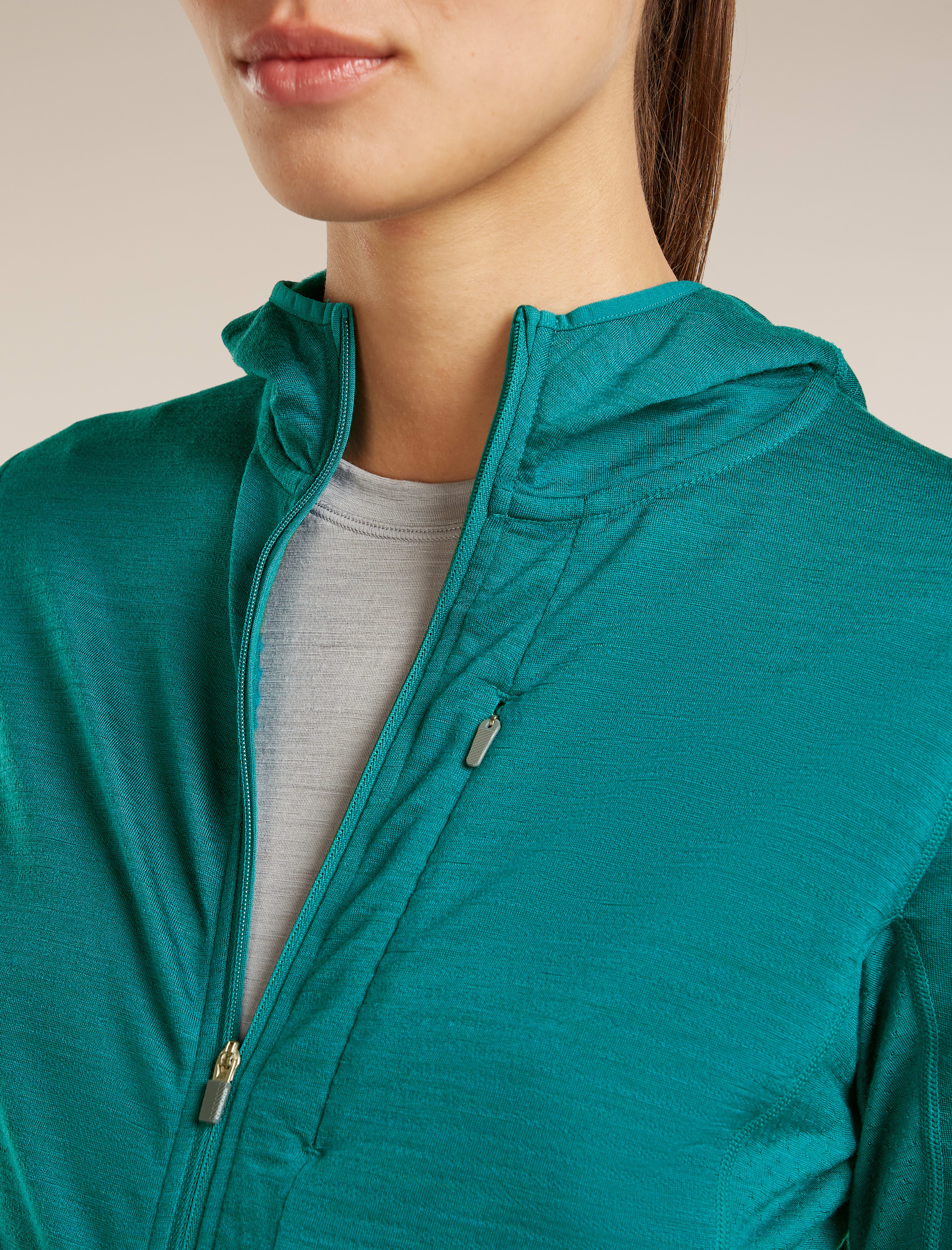 Women's Merino Blend 200 RealFleece™ Descender Long Sleeve Zip Hoodie - Image 6