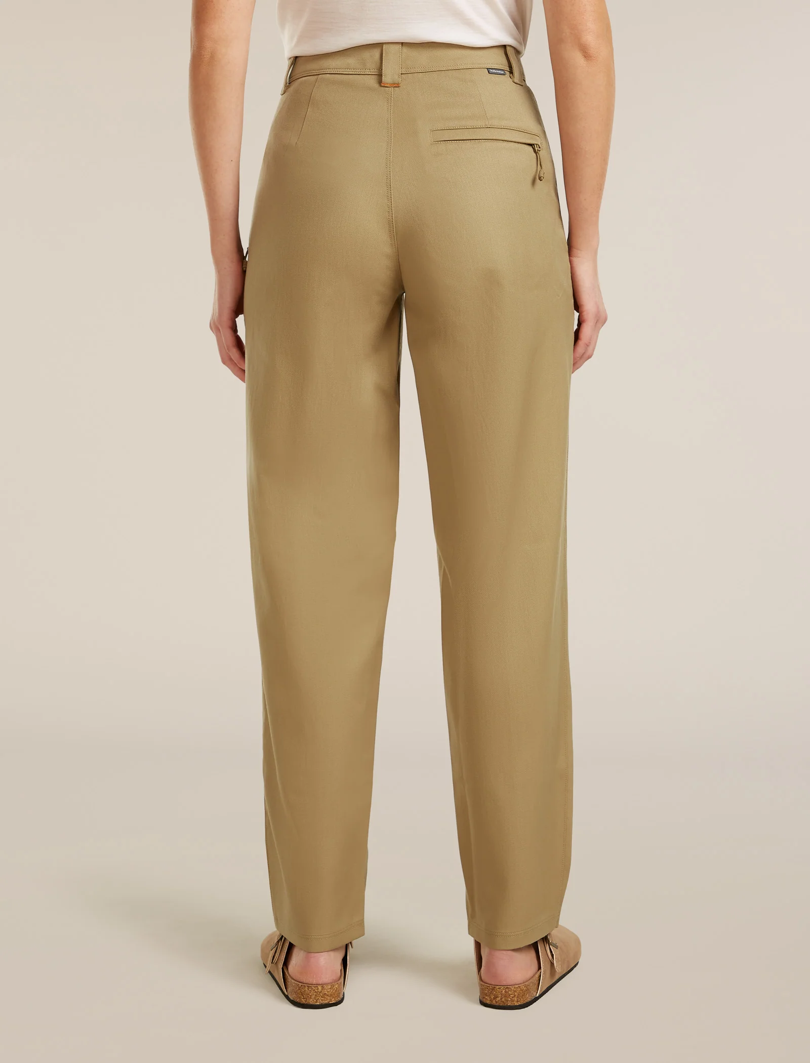 Women's Merino Cotton Twill Wander Pants - Image 2