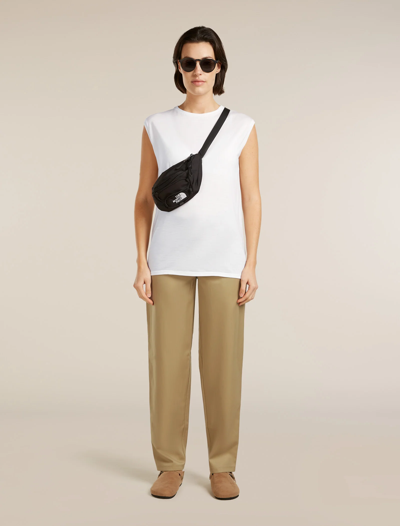 Women's Merino Cotton Twill Wander Pants - Image 3